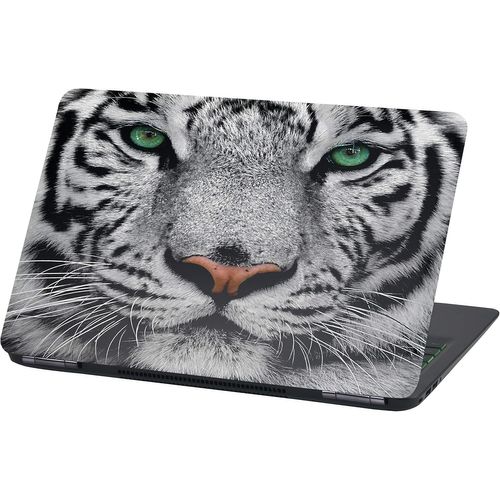 Film Universel Pour Ordinateur Portable Design Cover Housse De Protection Autocollant En Vinyle Skin Sticker Adhésif (15\U2033, Lp42 White Tiger)[POU6261927]