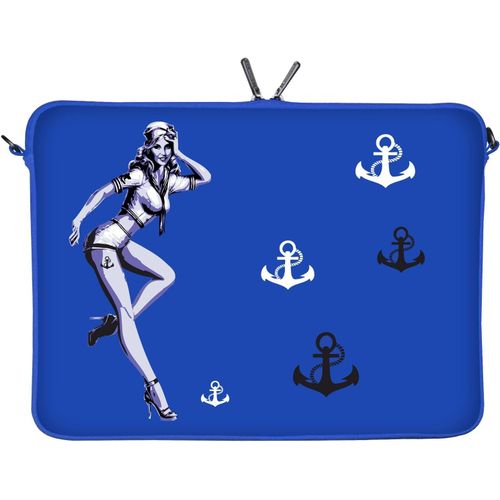 Ls121-15 Jacky Designer Notebook Sleeve Housse Pour Ordinateur Portable 15,4"" Jusqu'À 15,6"" (39,1 - 39,6 Cm) Large Néoprène Pochette Sacoche[POU6261555]