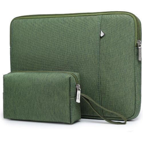 17-17,3 Pouces Housses Ordinateur Portable Pour 17"" 17,3"" Hp/Lenovo/Dell/Asus/Acer/Lg/Msi Gaming Laptop/Razer Blade 17/18, Sacoche De Protection Pour Hommes Femmes, Vert Herbe[POU6261788]