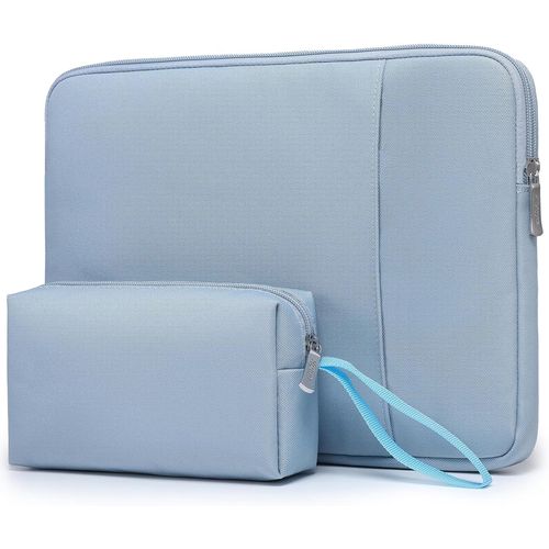 17-17,3 Pouces Housses Ordinateur Portable Pour 17"" 17,3"" Hp/Lenovo/Dell/Asus/Acer/Lg/Msi Gaming Laptop/Razer Blade 17/18, Sacoche De Protection Pour Hommes Femmes, Bleu Pâle[POU6261787]