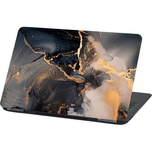 Film Universel Pour Ordinateur Portable Design Cover: Abstrait Housse De Protection Autocollant En Vinyle Skin Sticker Adhésif (15\U2033, Lp77 Marbre Gris Bleu)[POU6265426]
