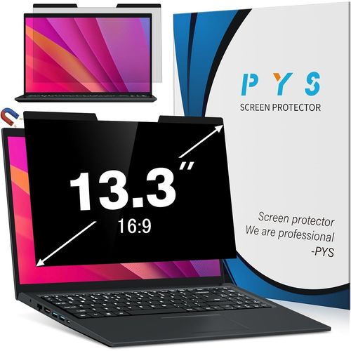 Magnétique 13.3 Pouces 16:9 Filtre De Confidentialité Pour Écran Ordinateur Portable, Protecteur D'Écran Anti Espion, Film Confidentialité 13 Pouces, Film Protecteur Mat Antireflet[POU6263456]