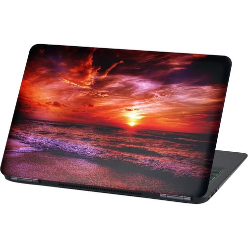 Film Universel Pour Ordinateur Portable Design Cover: Plage Vacances Paradis Housse De Protection Autocollant En Vinyle Skin Sticker Adhésif (15\U2033, Lp41 Sunset On Beach)[Pou6264748]