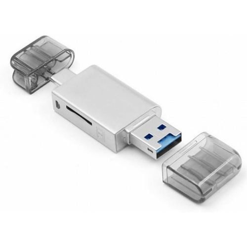 Carte Usb-C Type C/Usb 2.0 À Nm Nano Carte Mémoire Tf Lecteur De Carte Micro Sd Pour Téléphone Série Mate Et Ordinateur Portable[POU6265767]