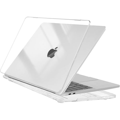 Coque Macbook Air 13 M1 A2337 A2179 A1932, Plastique Case Rigide Étui Pour Nouveau 2020 2019 2018 Macbook Air 13,3 Pouces Retina Avec Touch Id - Transparent Clair[POU6265799]