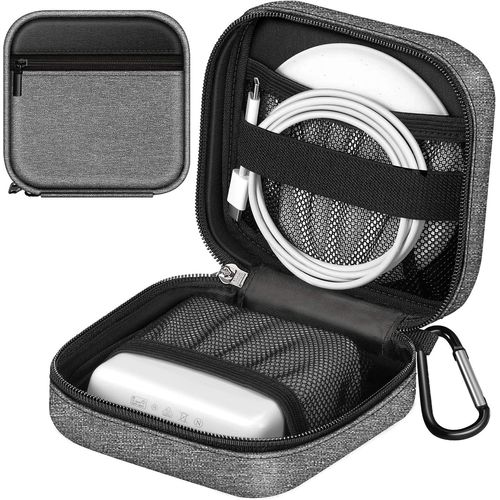 Finpac Sac Électronique Pour Souri Et Chargeur De Macbook, Portable Sac Étui De Rangement Housse De Protection Pour Batterie, Câble, Clé Usb, Batterie, Disque Dur, Accessoires Mult[POU6265805]
