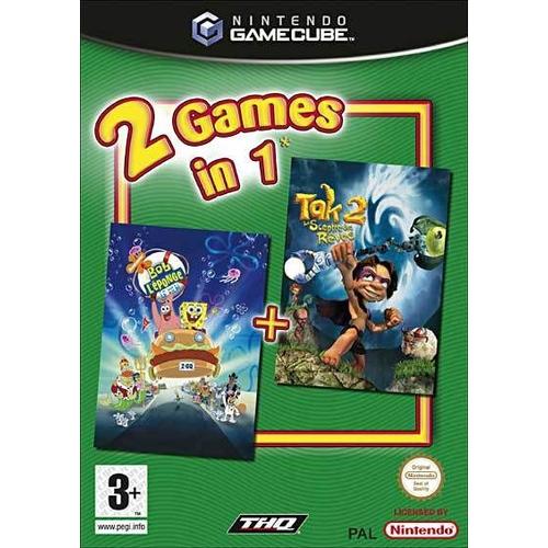 2 Games In 1 - Bob L'éponge Le Film - Tak 2 Le Sceptre Des Rêves Gamecube