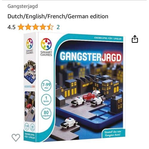 Gangster Jagd Dutch / English / French / German Edition