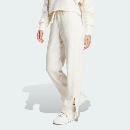 Pantalon Droit Molleton 3 Bandes All Szn Adidas - Off White - S