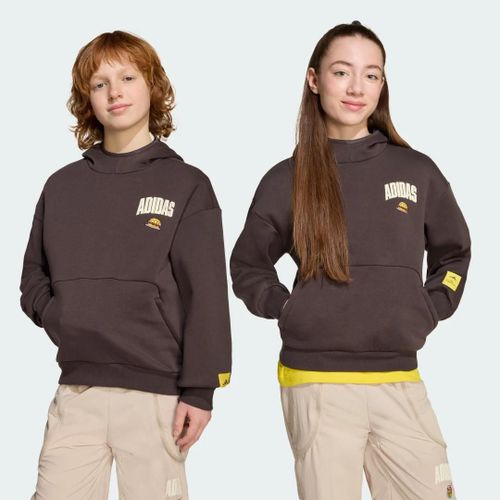 Sweat À Capuche Adidas The Simpsons Kids Adidas - Night Brown - 15-16a