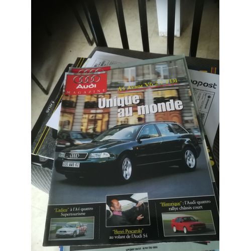 Audi Magazine 70 De 1998 Audi A4 Avant V6 2.5 Tdi,S4,Pescarolo,Audi Quattro Sport