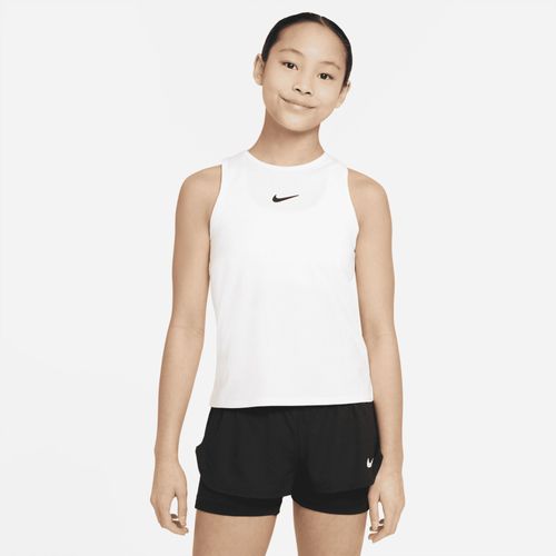 Débardeur De Tennis Dri-Fit Nike Victory Pour Ado (Fille) - Blanc