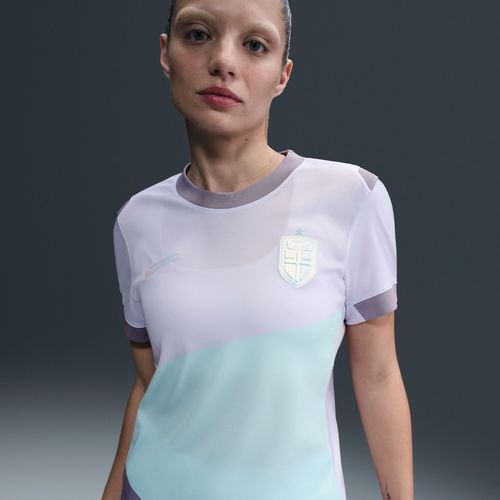 Maillot De Foot Replica Nike Dri-Fit Norvège 2025 Stadium Extérieur (Équipe Féminine) Pour Femme - Pourpre