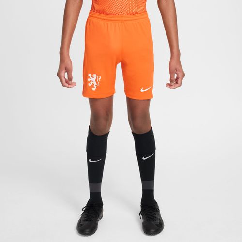 Short De Foot Replica Nike Dri-Fit Pays-Bas 2025/26 Stadium Domicile Pour Ado - Orange
