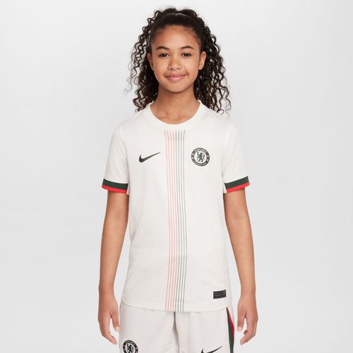 Maillot De Foot Replica Nike Dri-Fit Chelsea Fc 2025/26 Stadium Extérieur Pour Ado - Gris