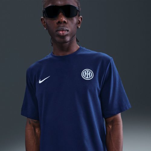 Haut De Foot À Manches Courtes Nike Dri-Fit Inter Milan Primary Pour Homme - Bleu