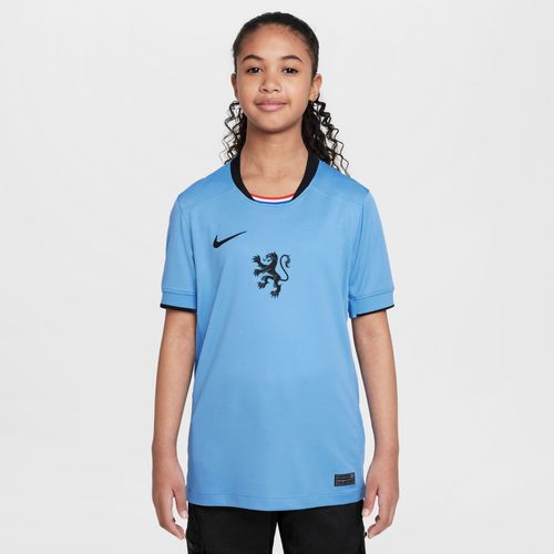 Maillot De Foot Replica Nike Dri-Fit Pays-Bas 2025 Stadium Extérieur (Équipe Féminine) Pour Ado - Bleu