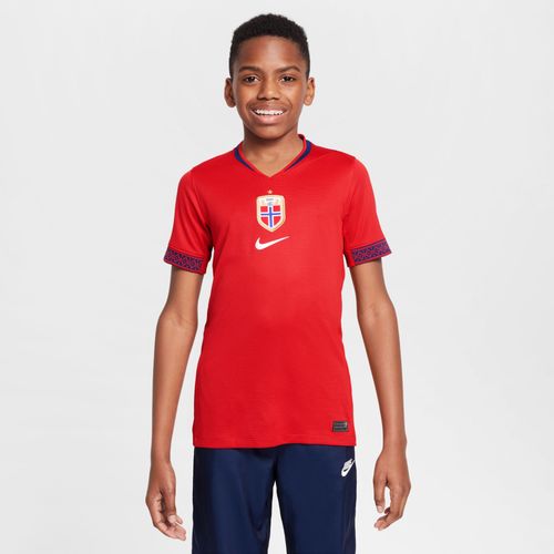 Maillot De Foot Replica Nike Dri-Fit Norvège 2025 Stadium Domicile (Équipe Féminine) Pour Ado - Rouge