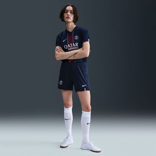 Short De Foot Replica Nike Dri-Fit Paris Saint-Germain 2025/26 Stadium Domicile Pour Femme - Bleu