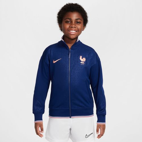 Veste De Foot Nationale Nike Dri-Fit France Academy Pro Pour Ado - Bleu