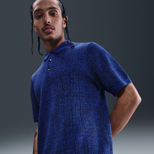 Polo En Maille Nike Football Fff Club Pour Homme - Bleu