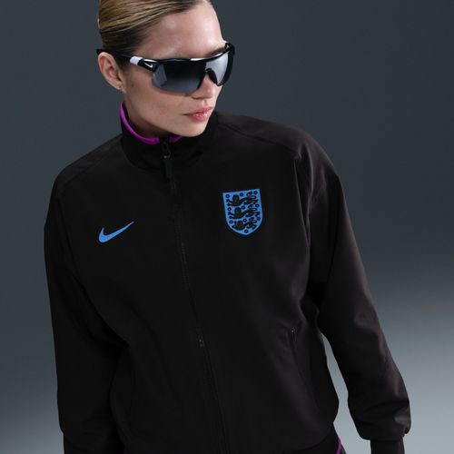 Veste De Foot Nationale Nike Dri-Fit Angleterre Strike Extérieur Pour Femme - Noir