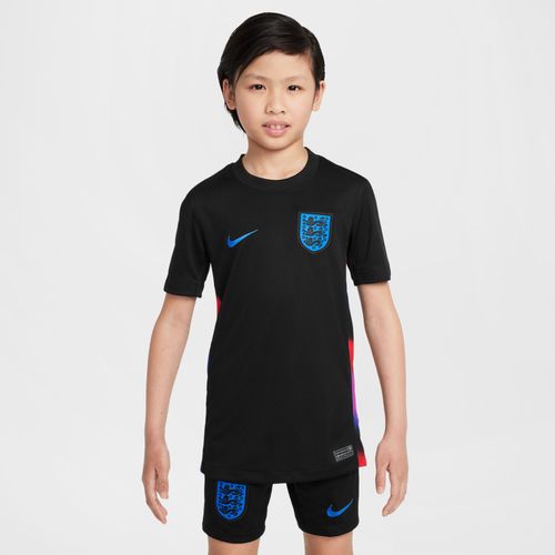 Maillot De Foot Replica Nike Dri-Fit Angleterre 2025 Stadium Extérieur (Équipe Féminine) Pour Ado - Noir