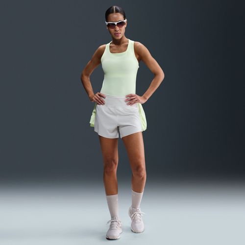 Short De Running Avec Sous-Short Intégré Dri-Fit Nike Trail Pour Femme - Gris
