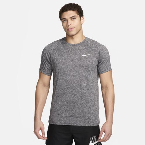 Haut De Bain Hydroguard Chiné À Manches Courtes Nike Pour Homme - Noir