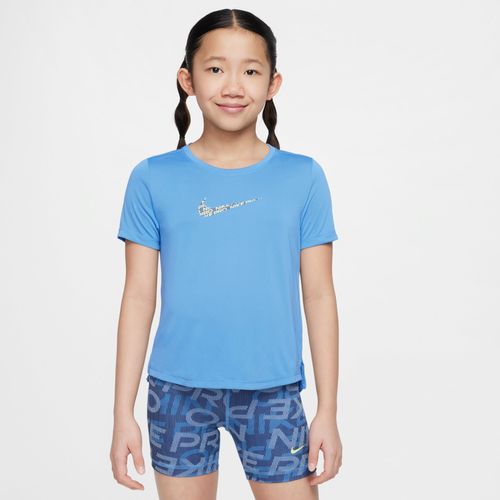 Haut Dri-Fit Nike One Classic Pour Ado (Fille) - Bleu
