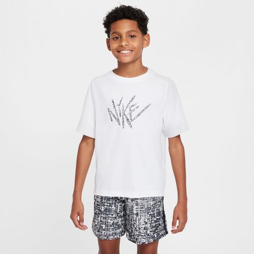 Haut À Manches Courtes Dri-Fit Nike Multi Pour Ado (Garçon) - Blanc