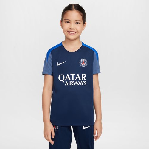 Haut De Foot À Manches Courtes Nike Dri-Fit Paris Saint-Germain Strike Pour Ado - Bleu