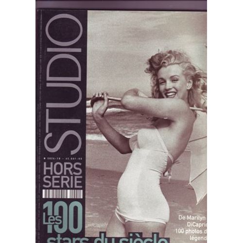 Studio Magazine Hors-Série  N° 01 : Hors Série Légendes N°1 : Les 100 Stars Du Siècle (De Malilyn À Dicaprio, 100 Photos De Légende)