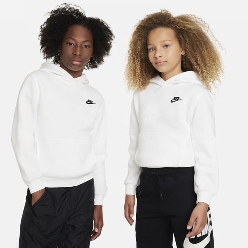 Sweat À Capuche Nike Sportswear Club Fleece Pour Ado - Blanc