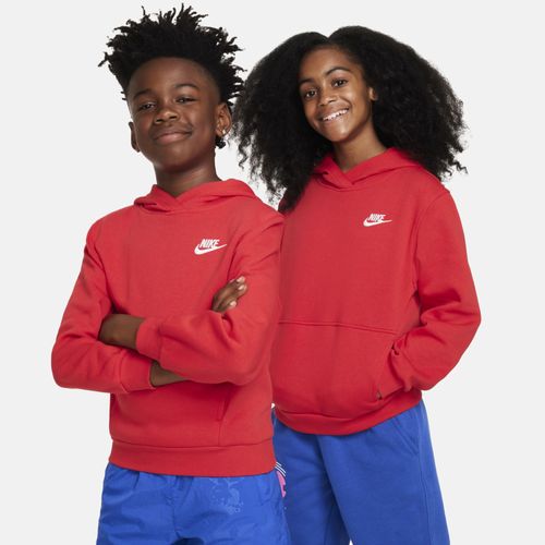 Sweat À Capuche Nike Sportswear Club Fleece Pour Ado - Rouge