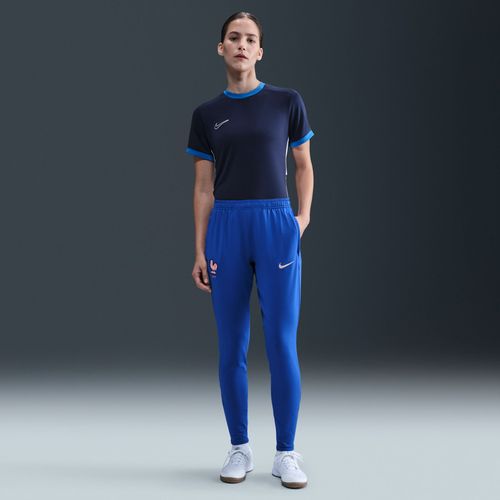 Pantalon De Foot En Maille Nike Dri-Fit France Strike Pour Femme - Bleu