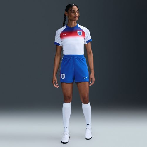 Short De Foot Replica Nike Dri-Fit Angleterre 2025/26 Stadium Domicile Pour Femme - Bleu