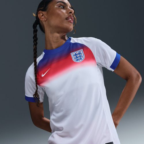 Maillot De Foot Replica Nike Dri-Fit Angleterre 2025 Stadium Domicile (Équipe Féminine) Pour Femme - Bleu