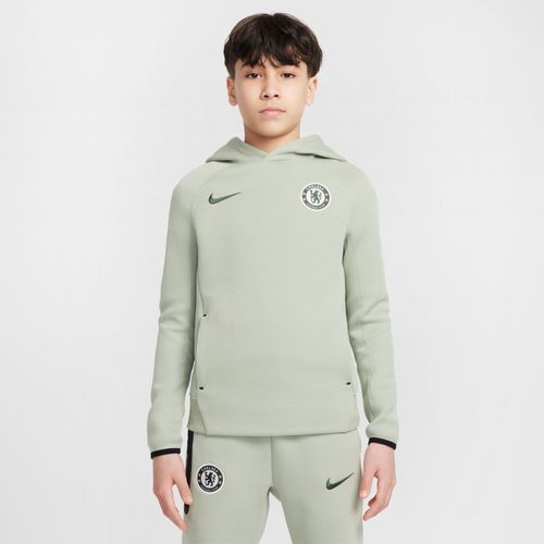 Sweat À Capuche En Fleece Nike Football Chelsea Fc Tech Pour Ado (Garçon) - Vert
