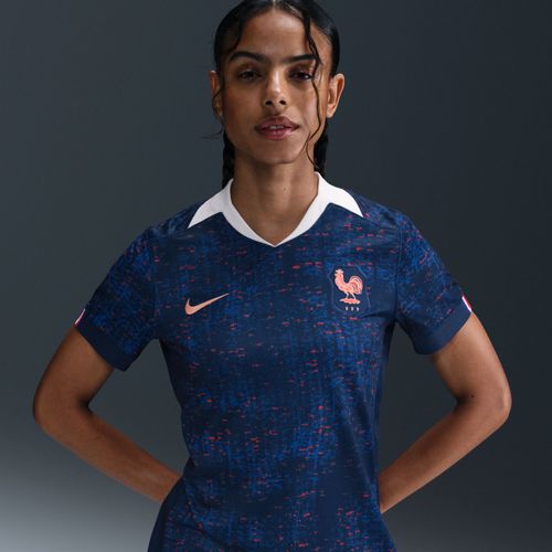 Maillot De Foot Replica Nike Dri-Fit Fff 2025 Stadium Domicile (Équipe Féminine) Pour Femme - Bleu