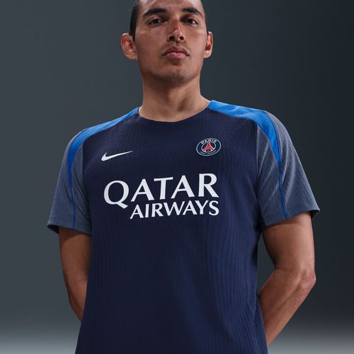 Haut De Foot À Manches Courtes Nike Dri-Fit Adv Paris Saint-Germain Strike Elite Pour Homme - Bleu