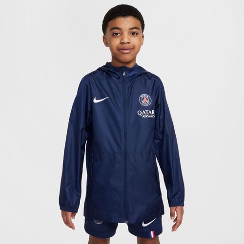 Veste De Pluie À Capuche Nike Football Paris Saint-Germain Academy Pro Pour Ado - Bleu