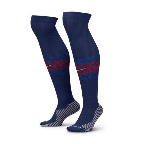 Chaussettes De Foot Montantes Nike Dri-Fit Paris Saint-Germain Strike Domicile - Bleu