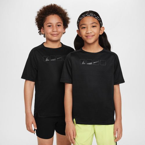 Haut À Manches Courtes Dri-Fit Nike Multi Tech Pour Ado (Garçon) - Noir