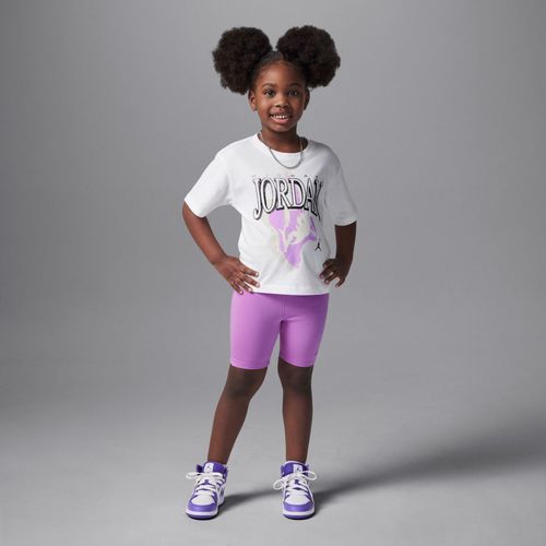 Ensemble Deux Pièces Avec Cycliste Retro 1984 Jordan Pour Enfant - Pourpre