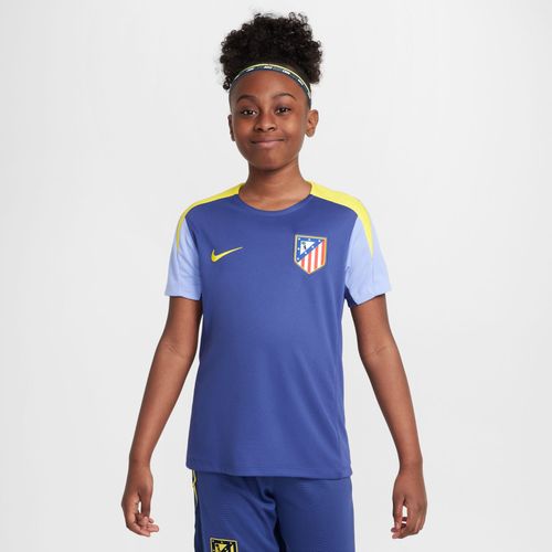 Haut De Foot À Manches Courtes Nike Dri-Fit Atlético Madrid Strike Pour Ado - Pourpre