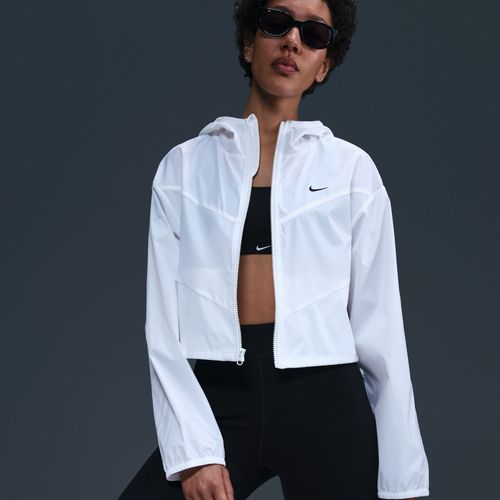 Veste À Capuche Tissée Ample Nike Sportswear Windrunner Pour Femme - Blanc