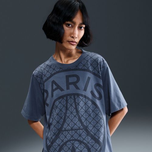 T-Shirt À Imprimé Saisonnier Nike Football Paris Saint-Germain Pour Femme - Bleu