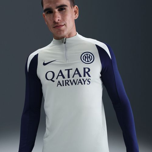 Haut D'entraînement De Football Nike Dri-Fit Inter Milan Strike Pour Homme - Gris