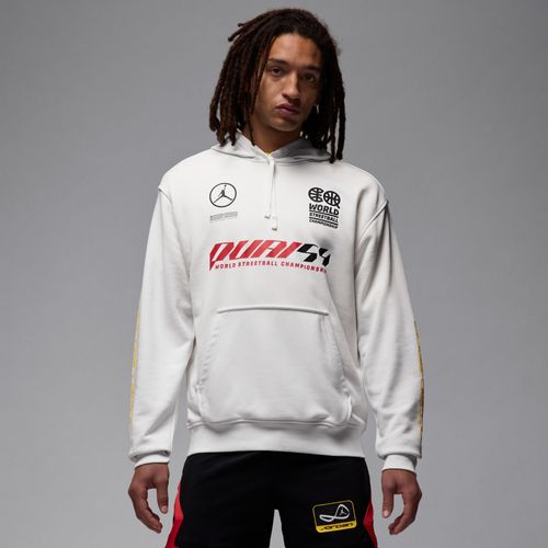 Sweat À Capuche Dri-Fit Jordan Sport Crossover Quai 54 Pour Homme - Blanc